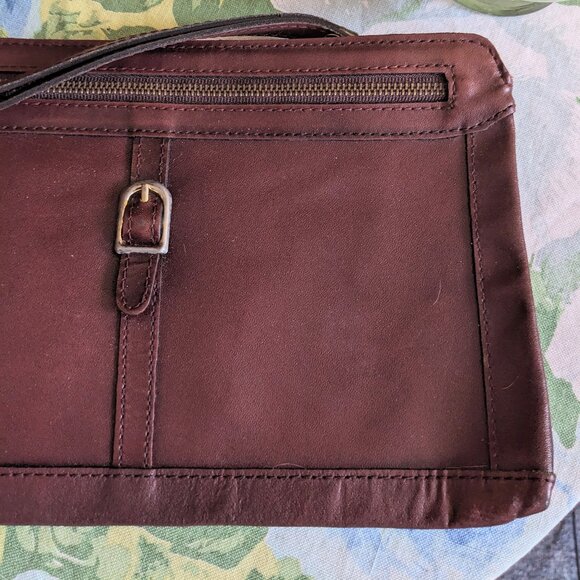 Vintage PACIFIC CONNECTIONS Clutch Purse ~ Zip Top ~ Wristlet Strap - Picture 3 of 7